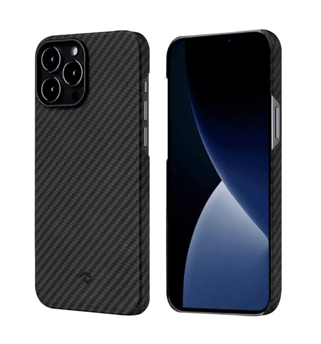 Чохол Pitaka MagEZ Case 2 Twill для iPhone 13 Pro Max Black/Grey (KI1301PM)