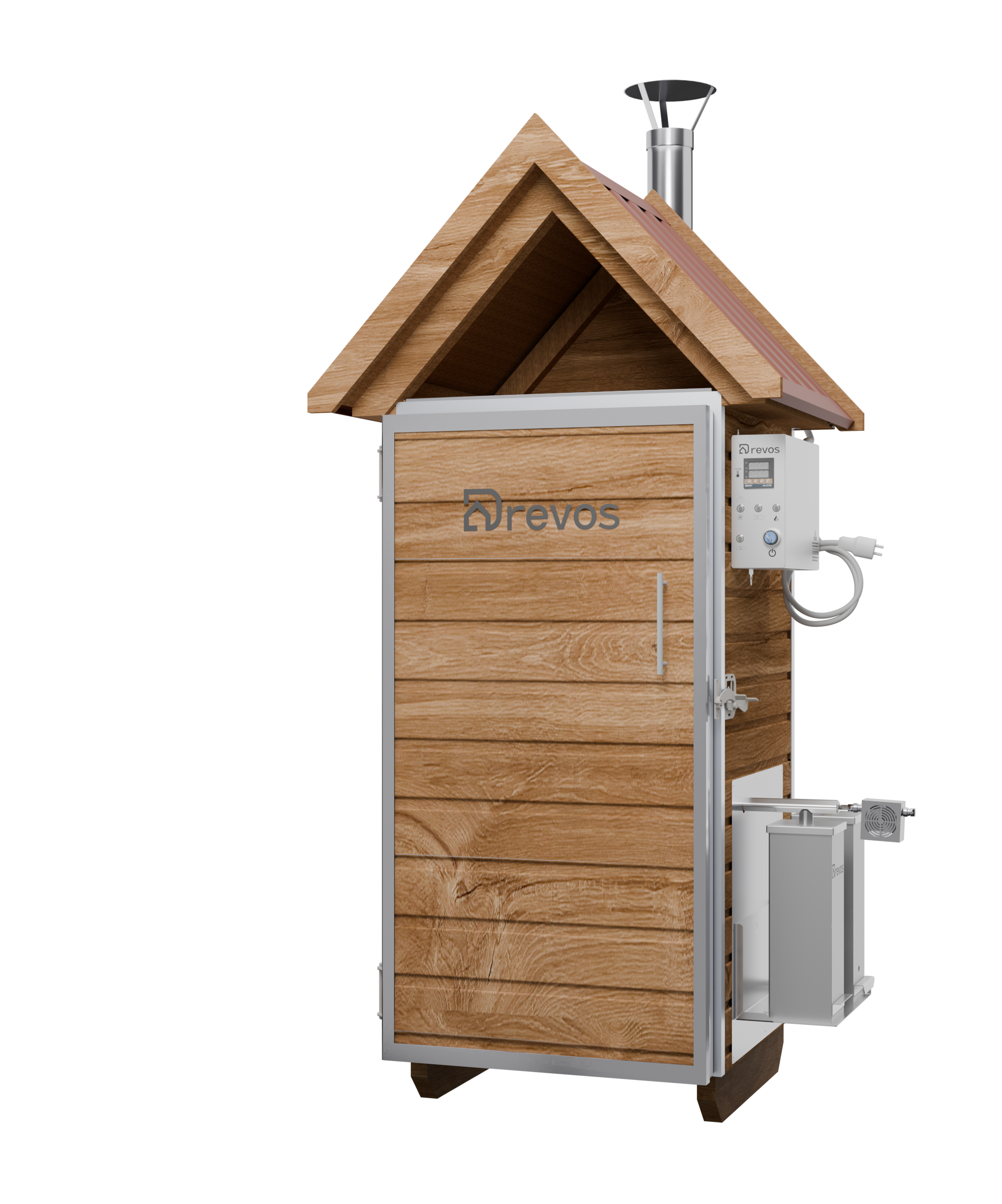 Коптильня Сімейна PRO NEW для гарячого та холодного копчення, сушіння