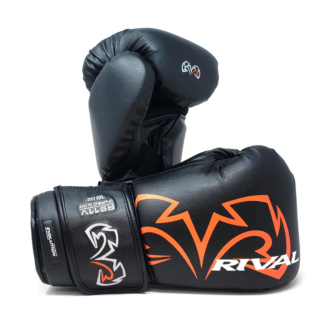 Боксерські рукавички RIVAL RS11V EVOLUTION SPARRING GLOVES Black