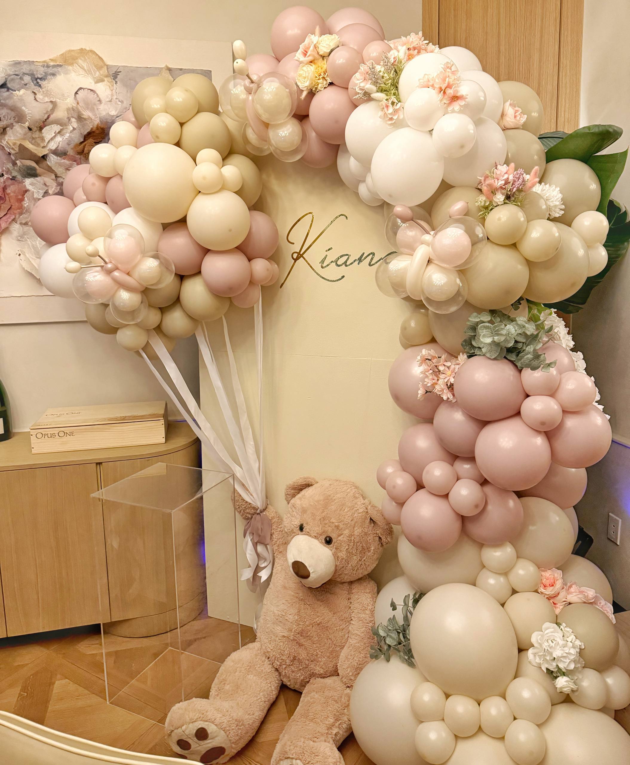 Dream Baby Shower Backdrop