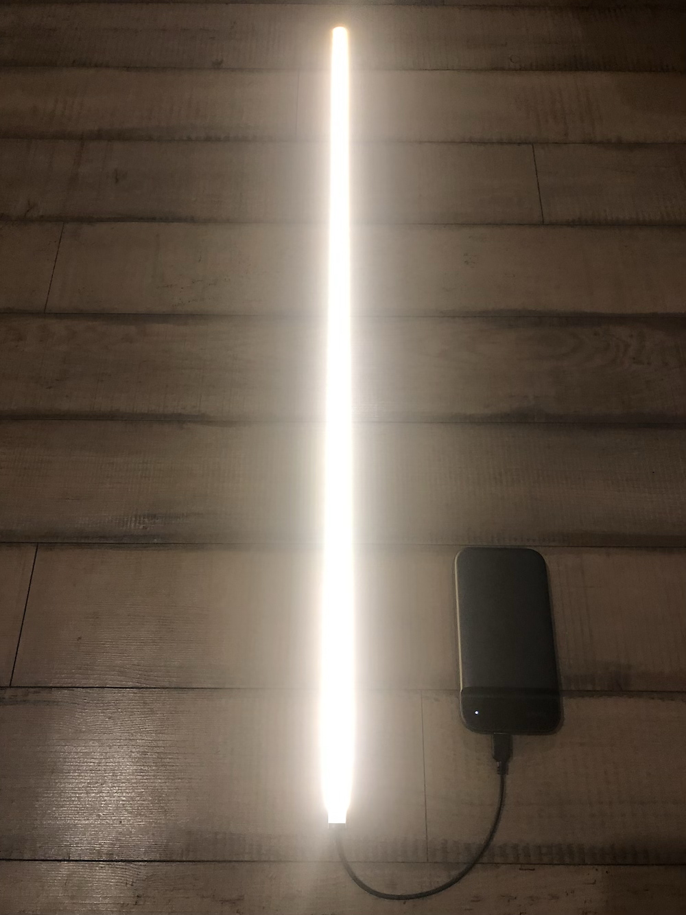 LED світильники USB, 5 вольт, 1 метр, теплий-білий