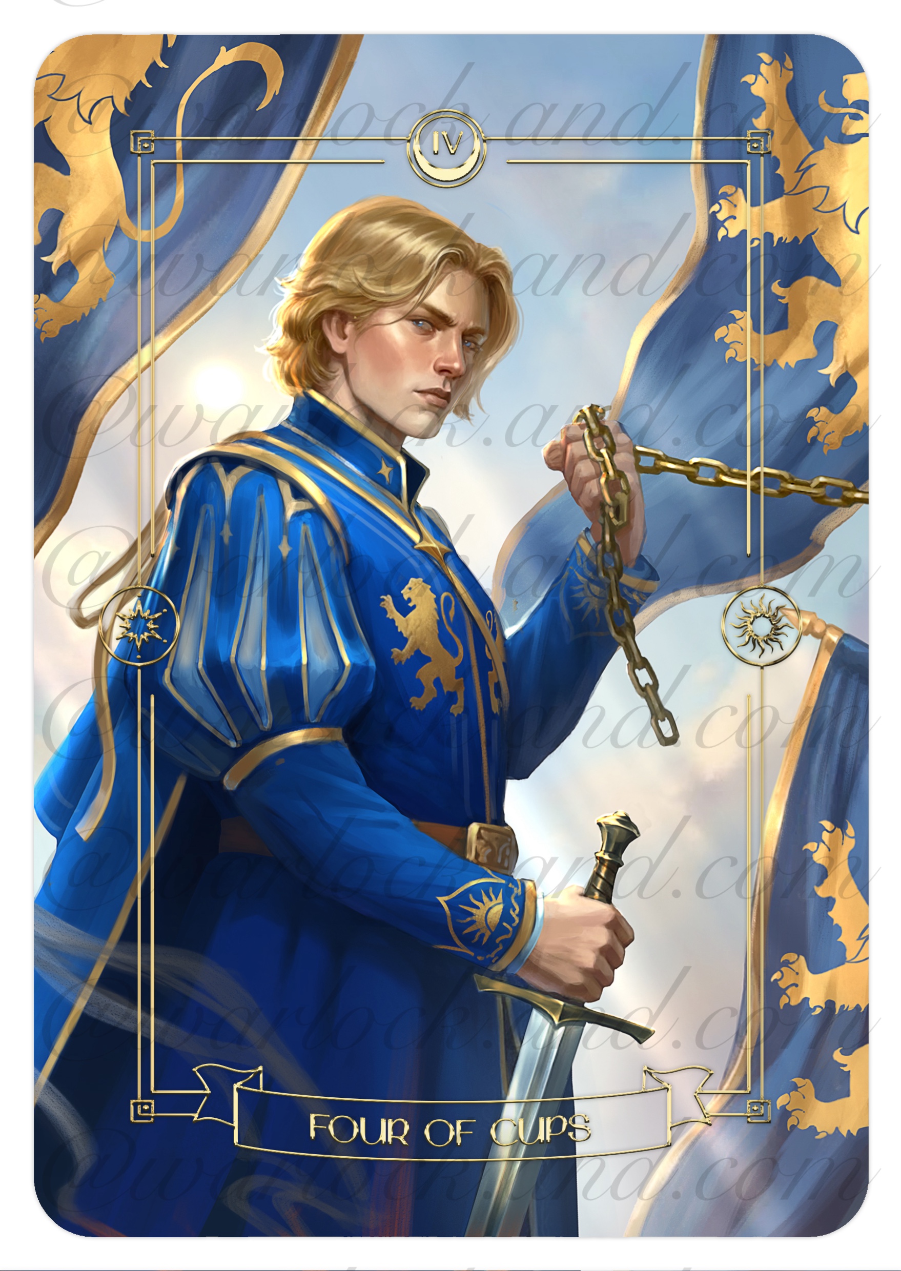 Карта таро Four of Cups