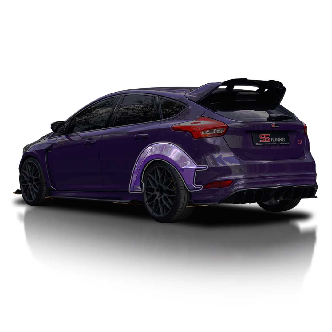 Ford Focus ST Hatchback RE Fender Flares (Rear)