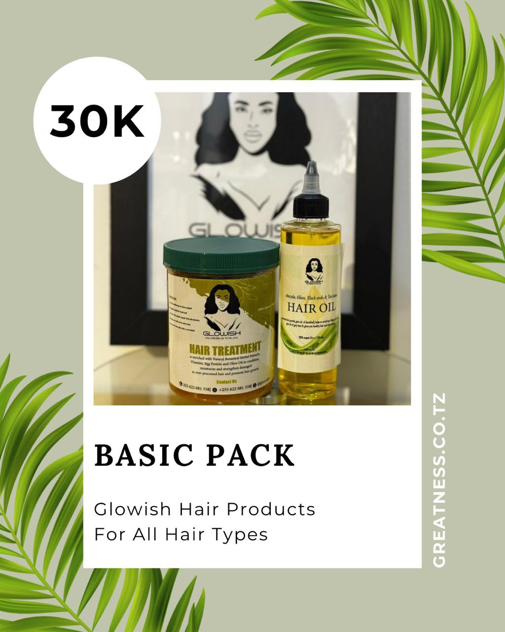 Greatness - Hair Care Products Pack Basic.