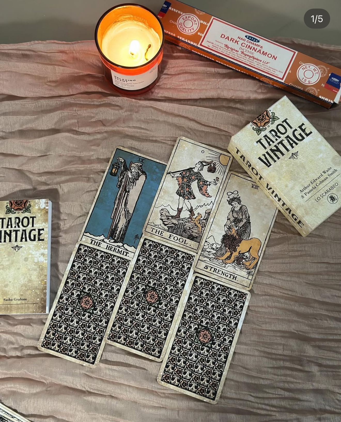 Оригінал Вінтажне таро - "без плівки"