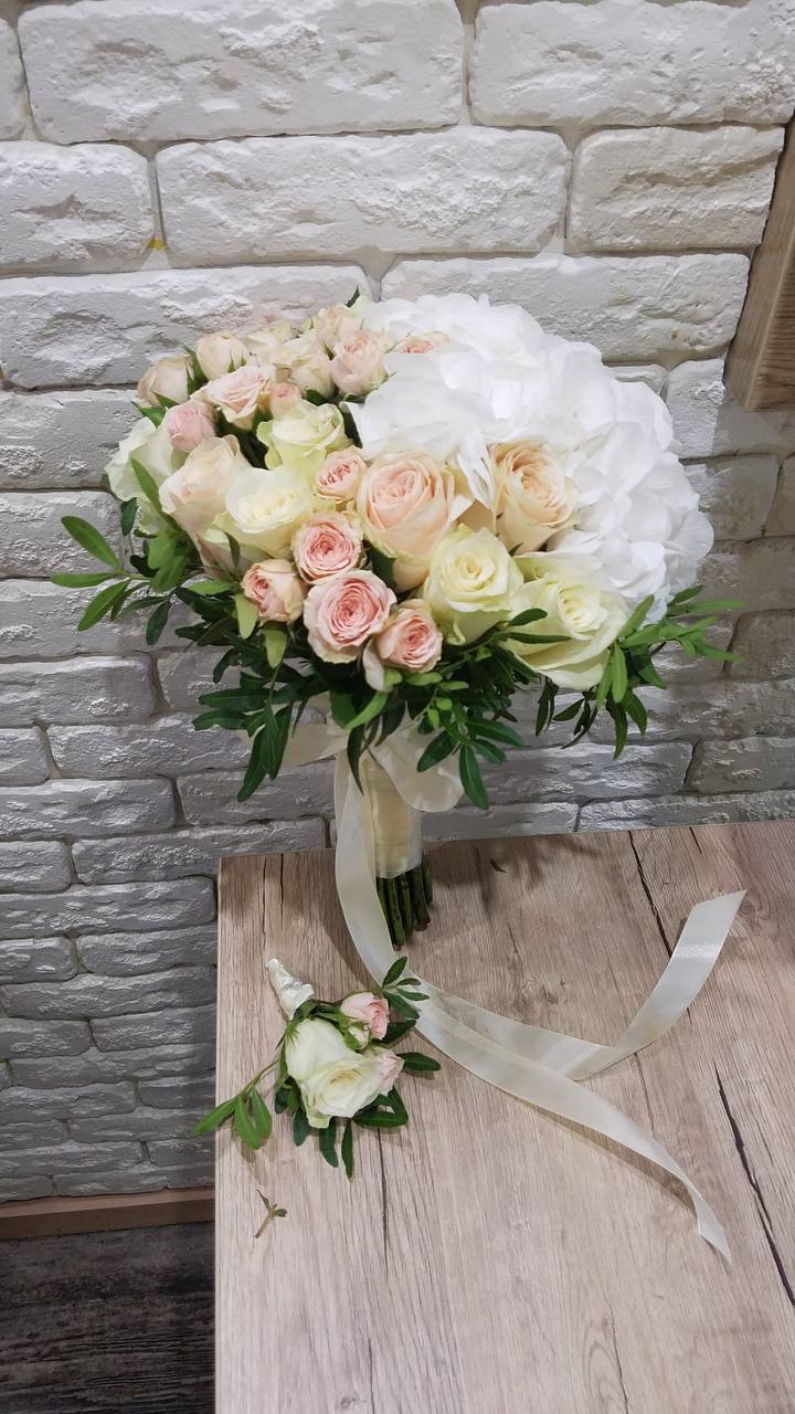 Весільний букет 010