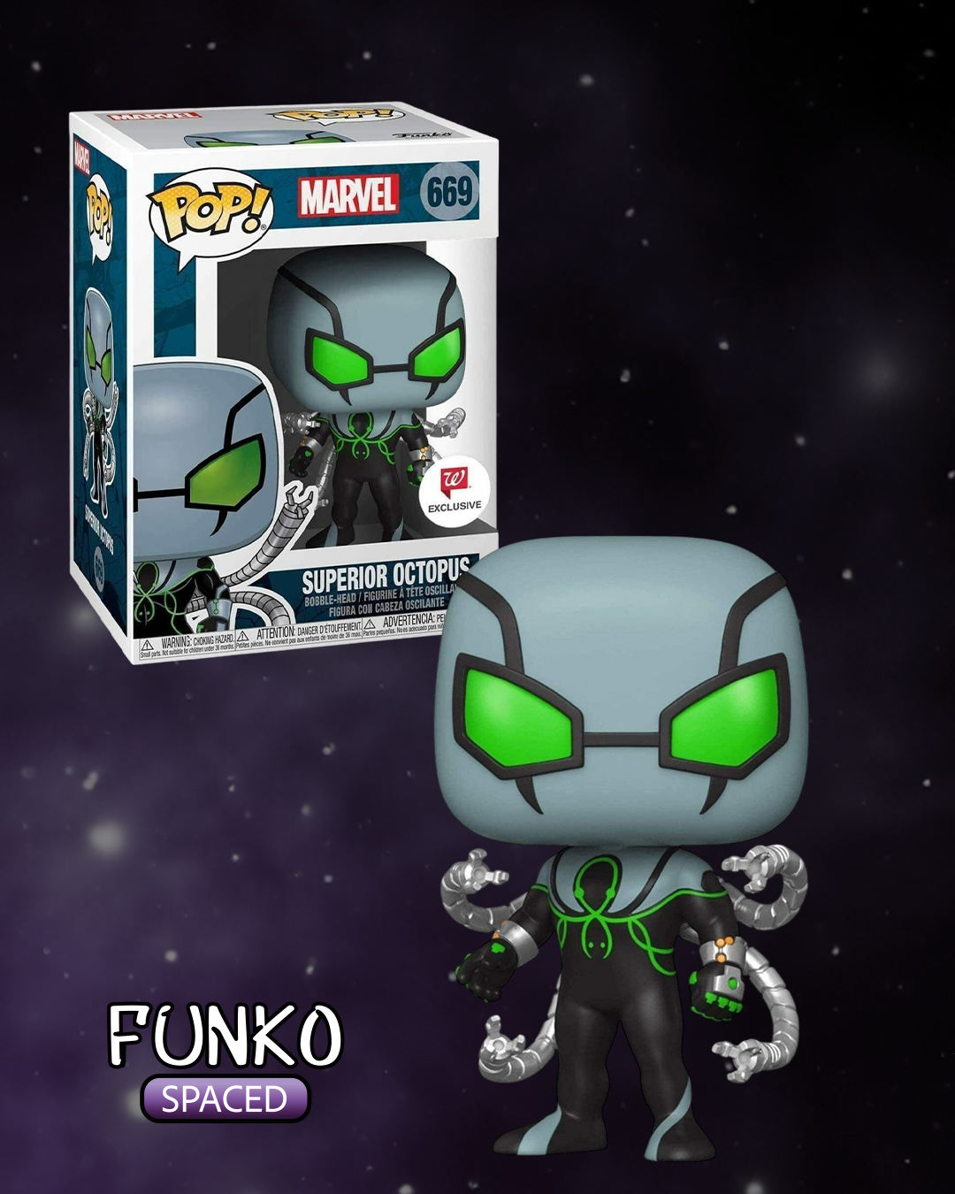 Фігурка Funko Pop Marvel - Superior Octopus | Фанко Поп Марвел - Суперіор Восьминіг #669