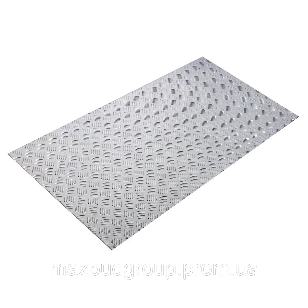 Лист рифлений AISI 304 BA+PVC нержавіюча сталь 2,0х1000х2000 мм (11754921)