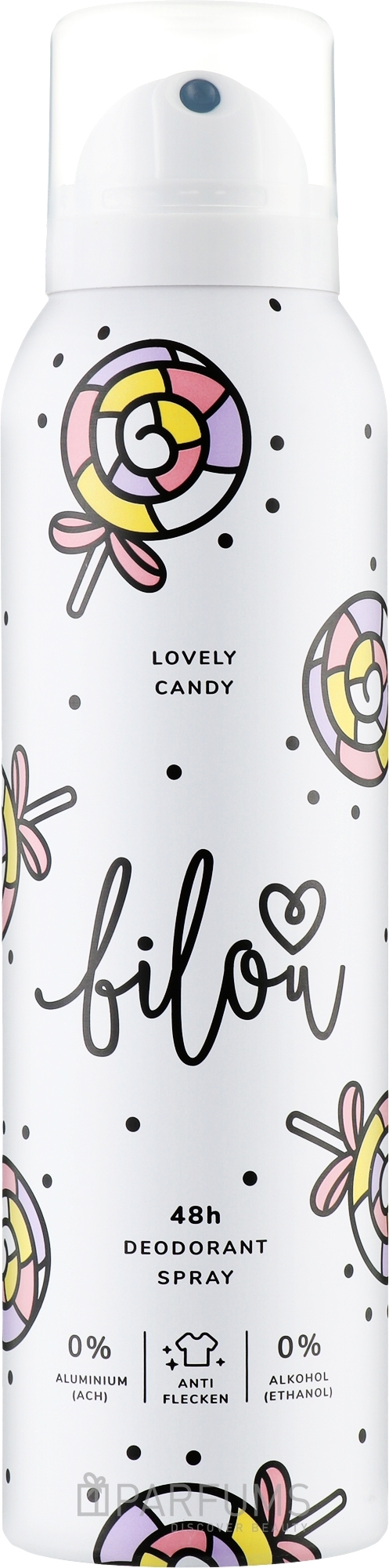 Дезодорант-спрей Bilou Deodorant Spray Lovely Candy, 150ml