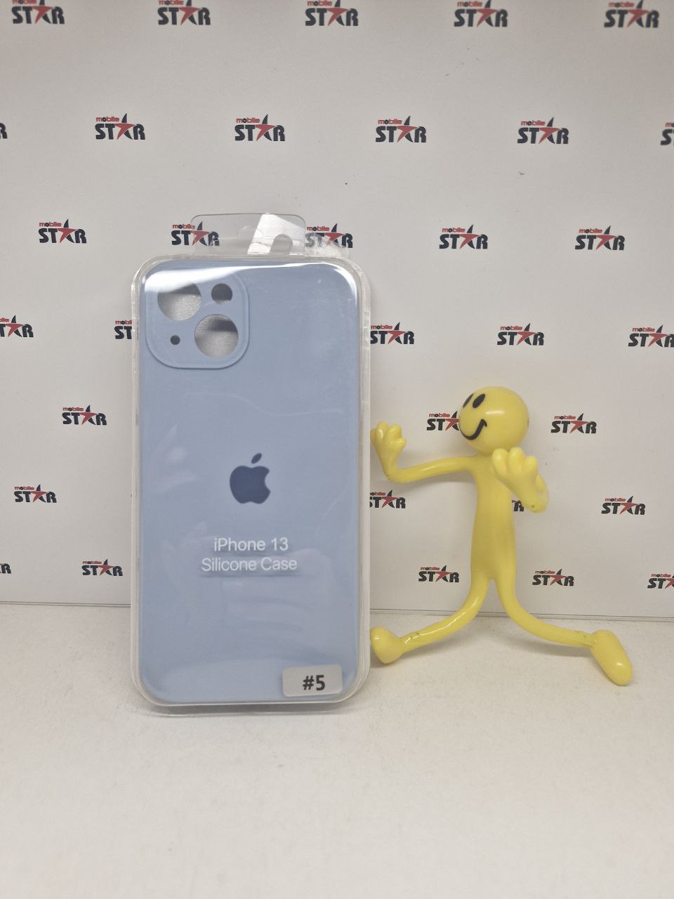 Чохол Silicone case full for iPhone 13  lilac cream