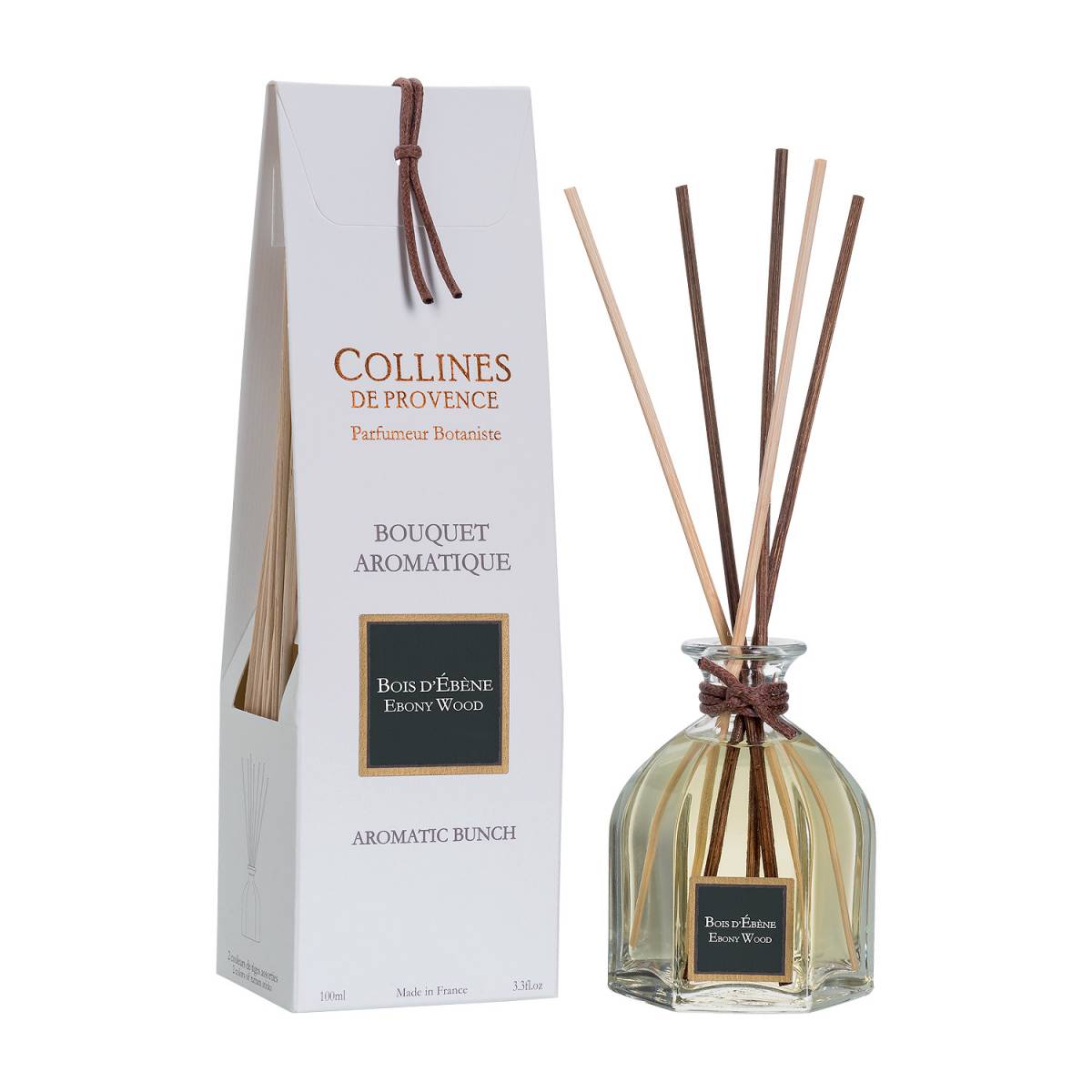 Collines de Provence Дифузор Fleurs & Écorces Чорне дерево 100мл