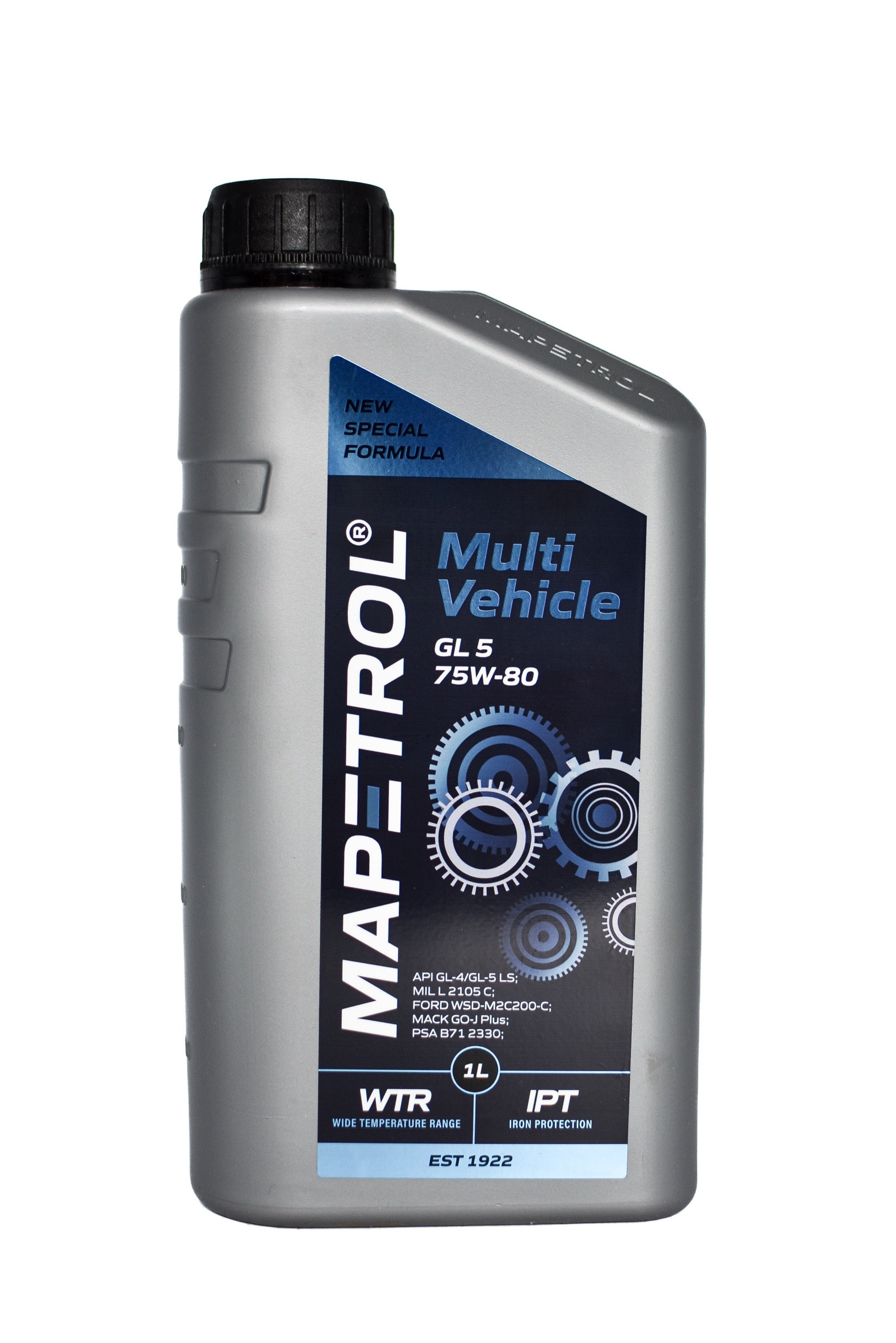 Олива трансмісійна MAPETROL MULTI VEHICLE GL 5 75W-80 1L