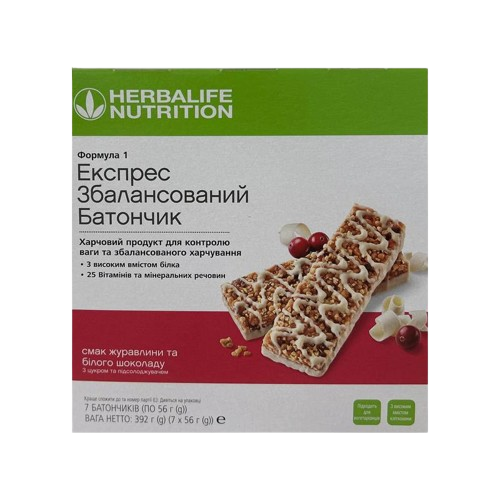 Формула 1 Експрес Збалансований Батончик