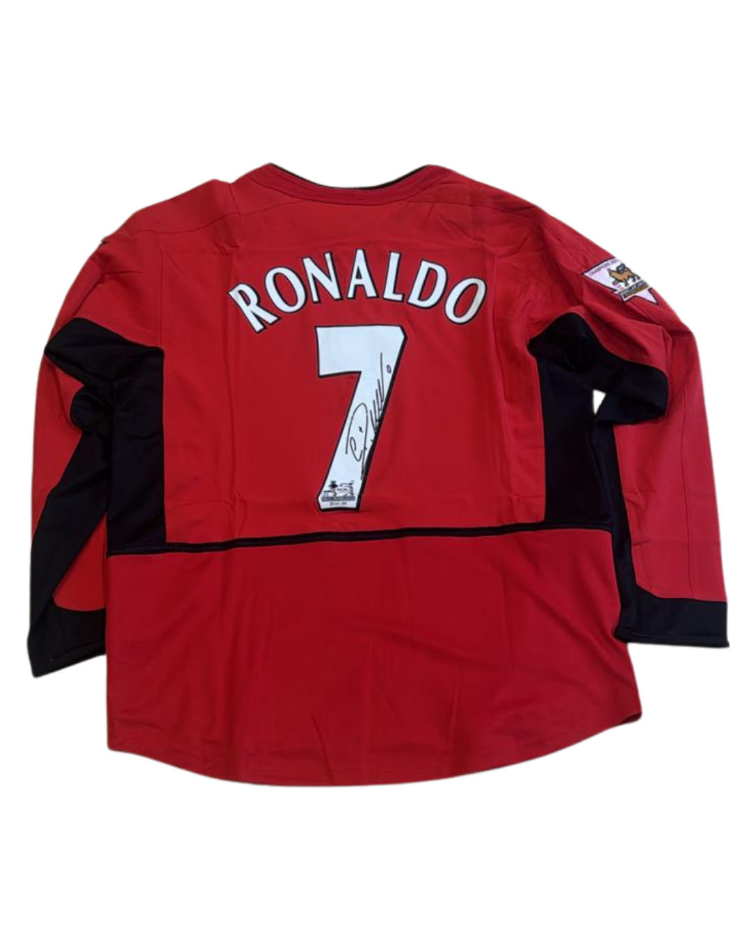 JERSEY RONALDO MANCHESTER UNITED CERTIFICADO BECKETT