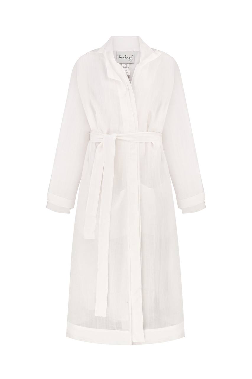 Cotton bomber robe
