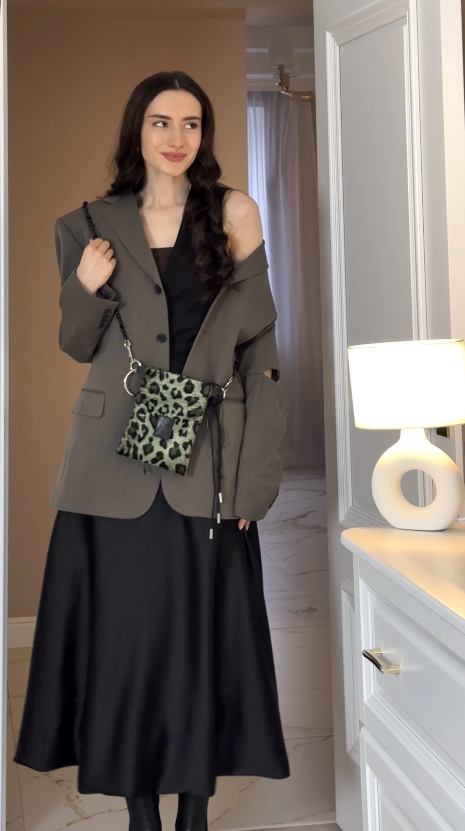 PHONE-bag green leo
