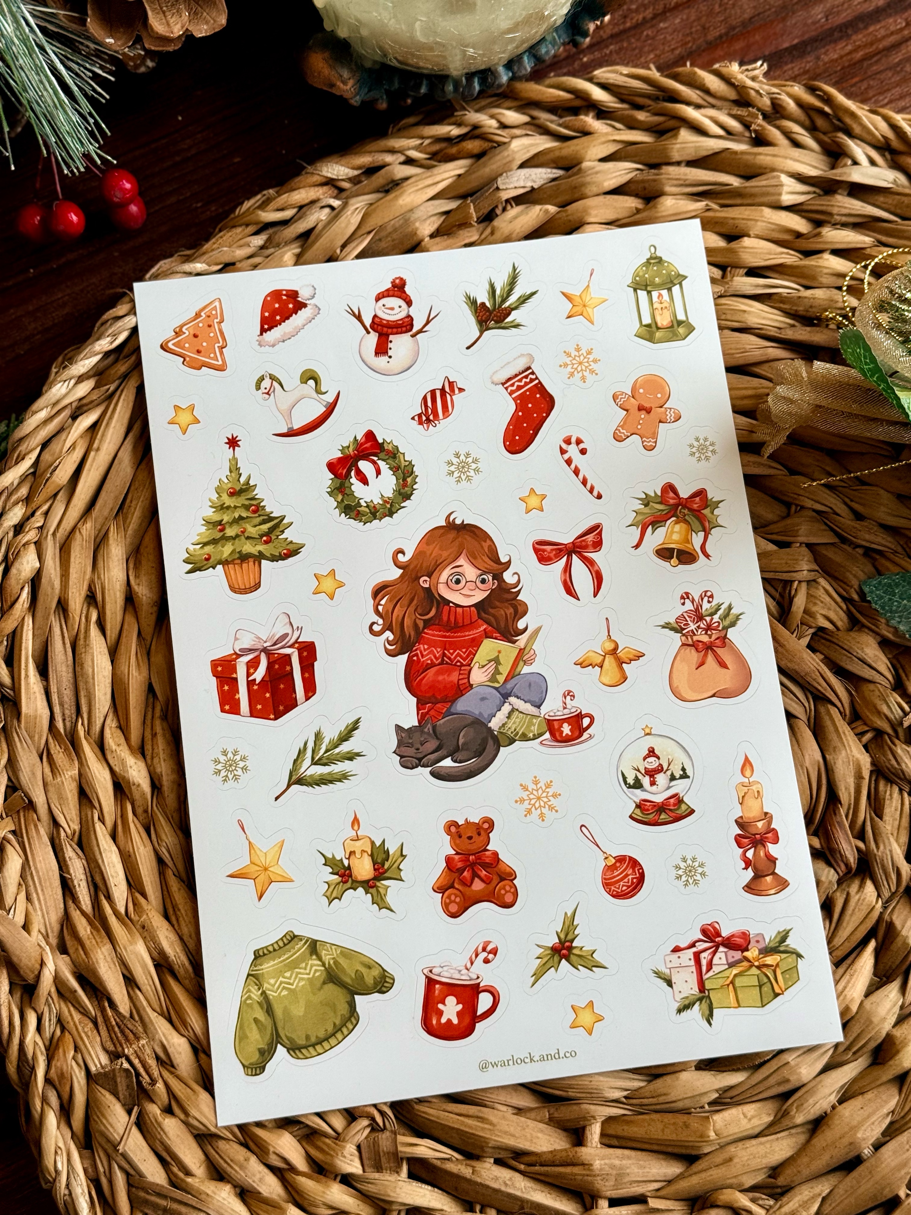 Стікерпак Новорічний