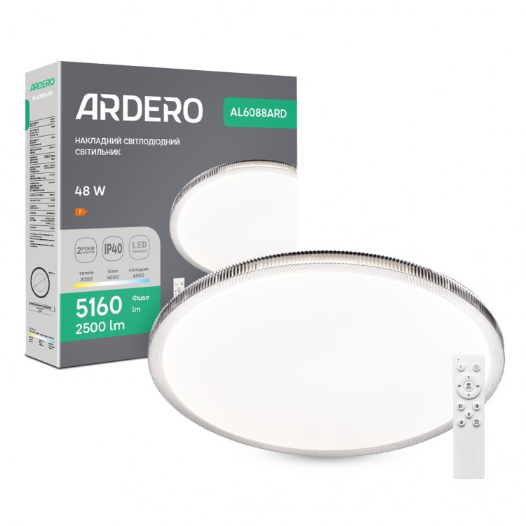 Світлодіодний накладний світильник Ardero AL6088ARD MODA 48Вт