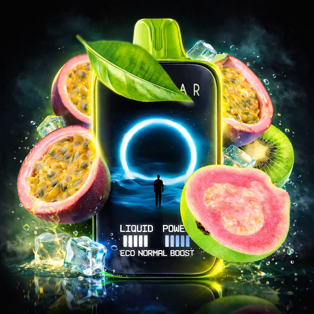 Ельф Moon Night 40000 Kiwi Passion Fruit Guava ( Ківі Маракуя Гуава )
