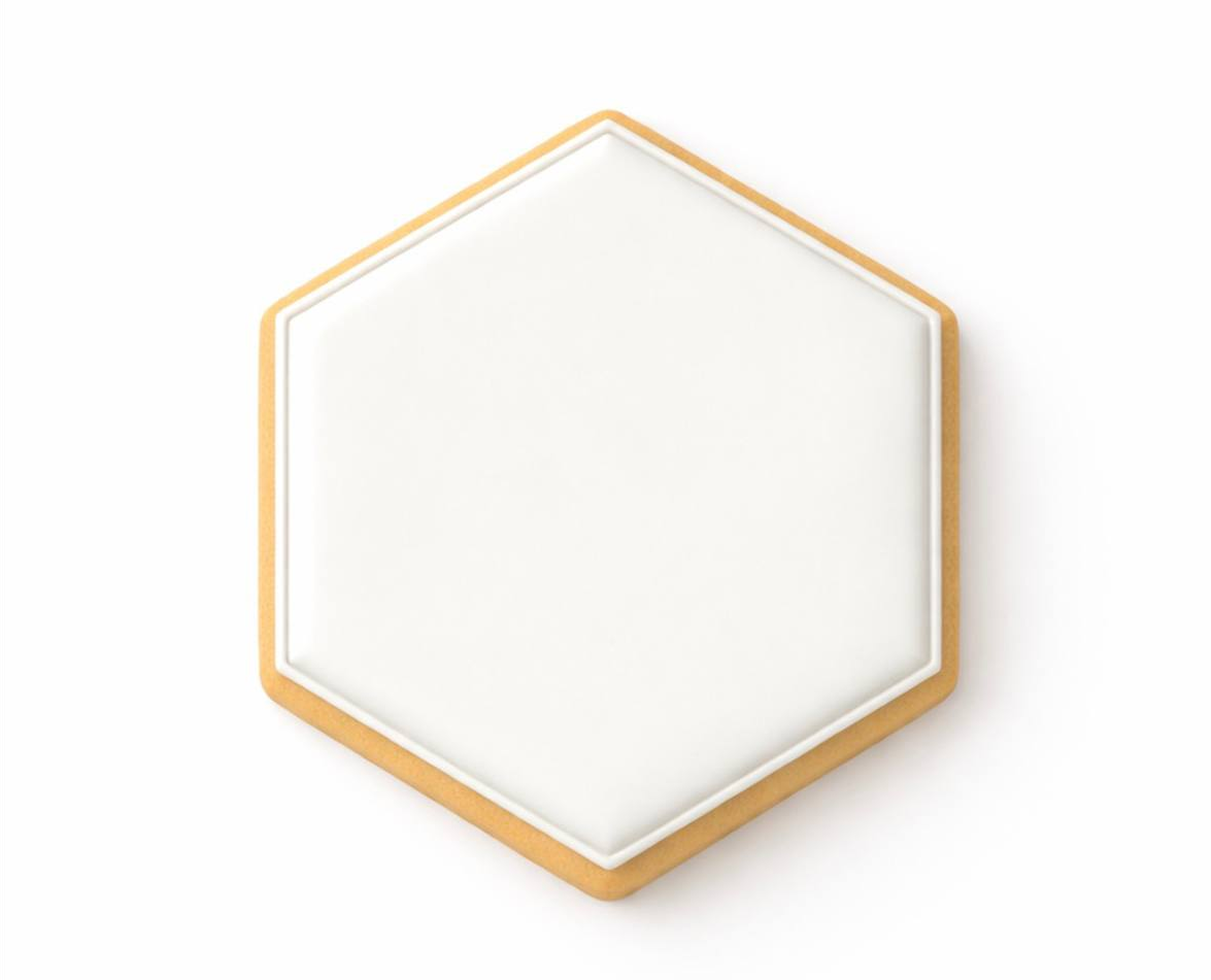 Piernik pod nadruk spożywczy – personalizowany, Piernik sześciokąt