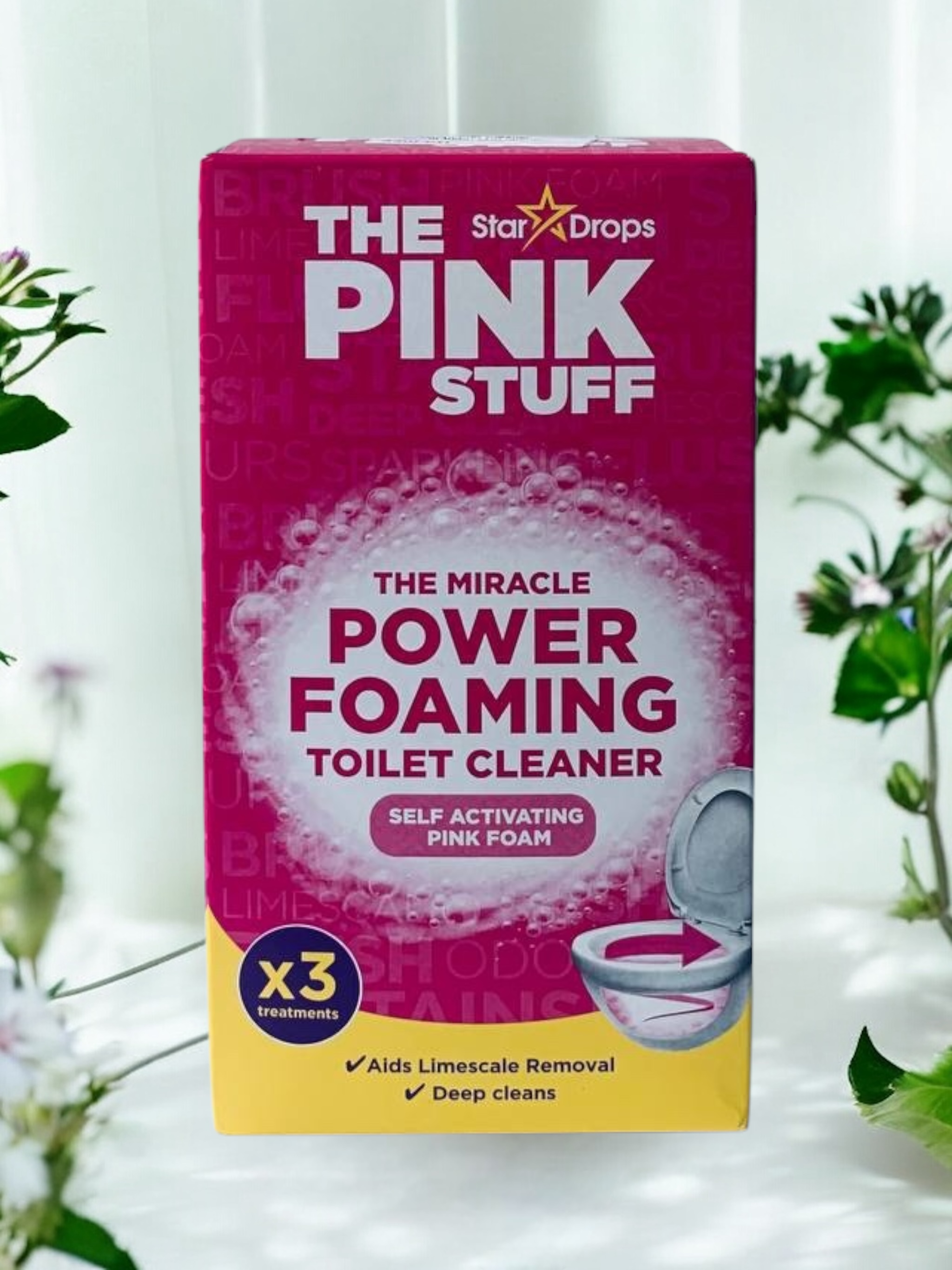 The Pink Stuff Пінний порошок для чищення туалету (300г)