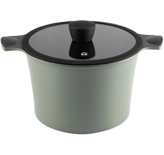 Каструля RINGEL Zitrone Olive висока 24х16.2 з кришкою