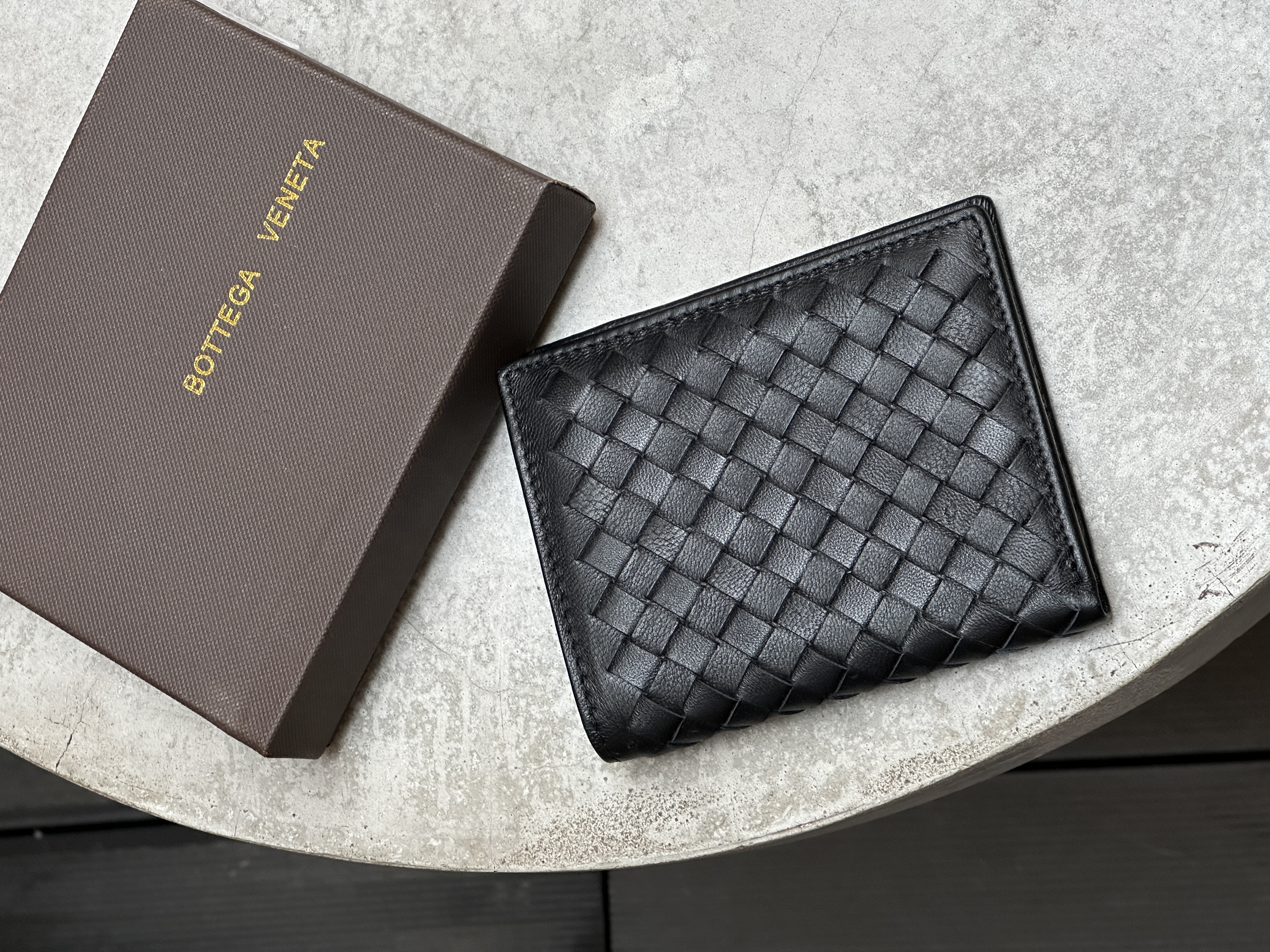 Bottega Veneta Intrecciato Piccolo Mini Black