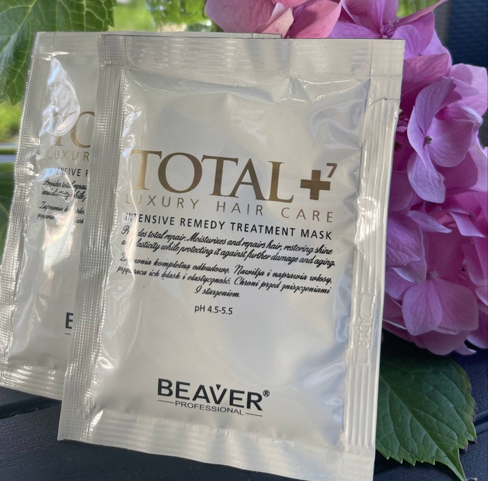 МАСКА-ЕЛІКСИР ВІД УСІХ ПРОБЛЕМ ВОЛОССЯ TOTAL-7 Beaver Intensive Remedy Treatment Mask