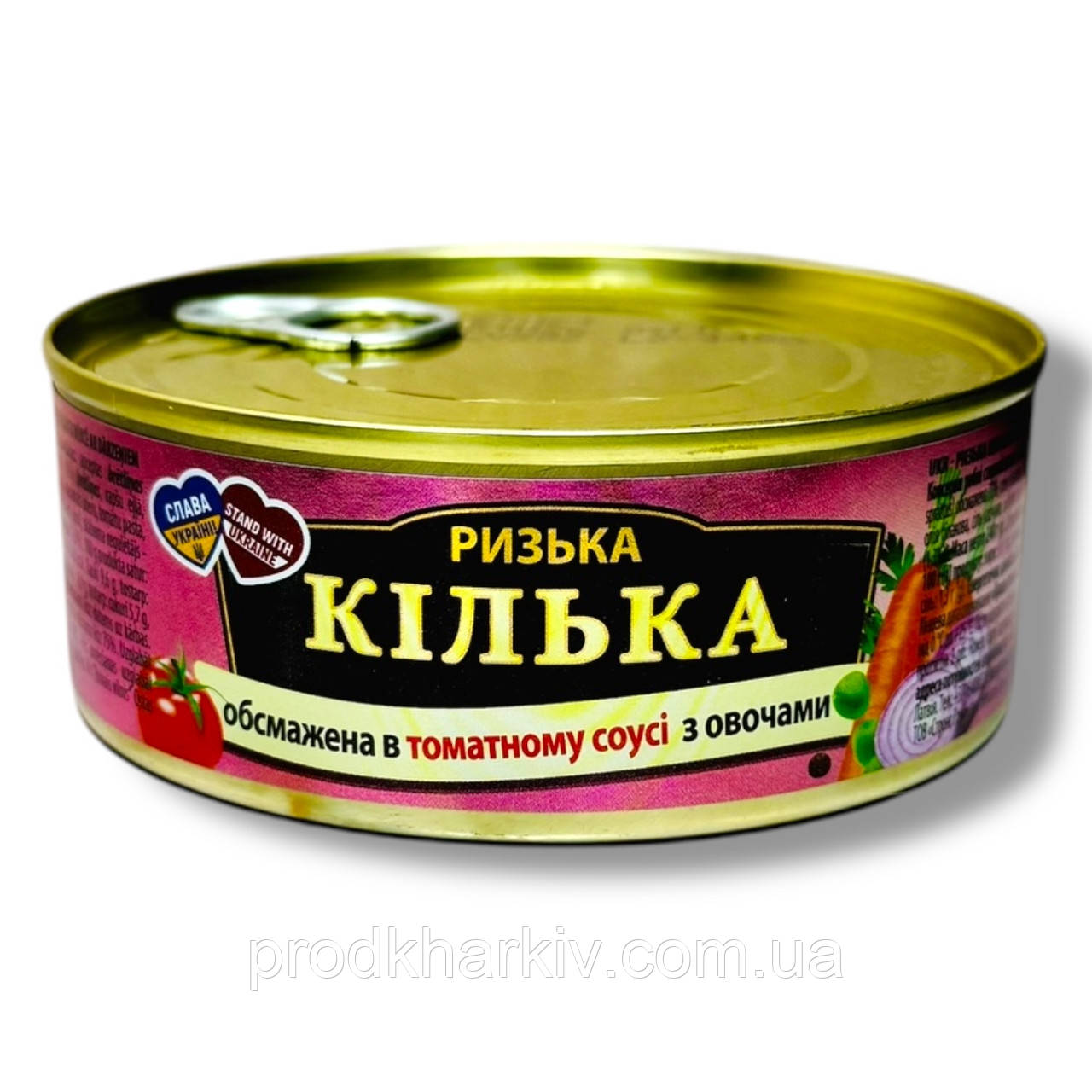 Кілька ризька обсмажена в томатному соусі з овочами Brivais Vilnis 240 грамів