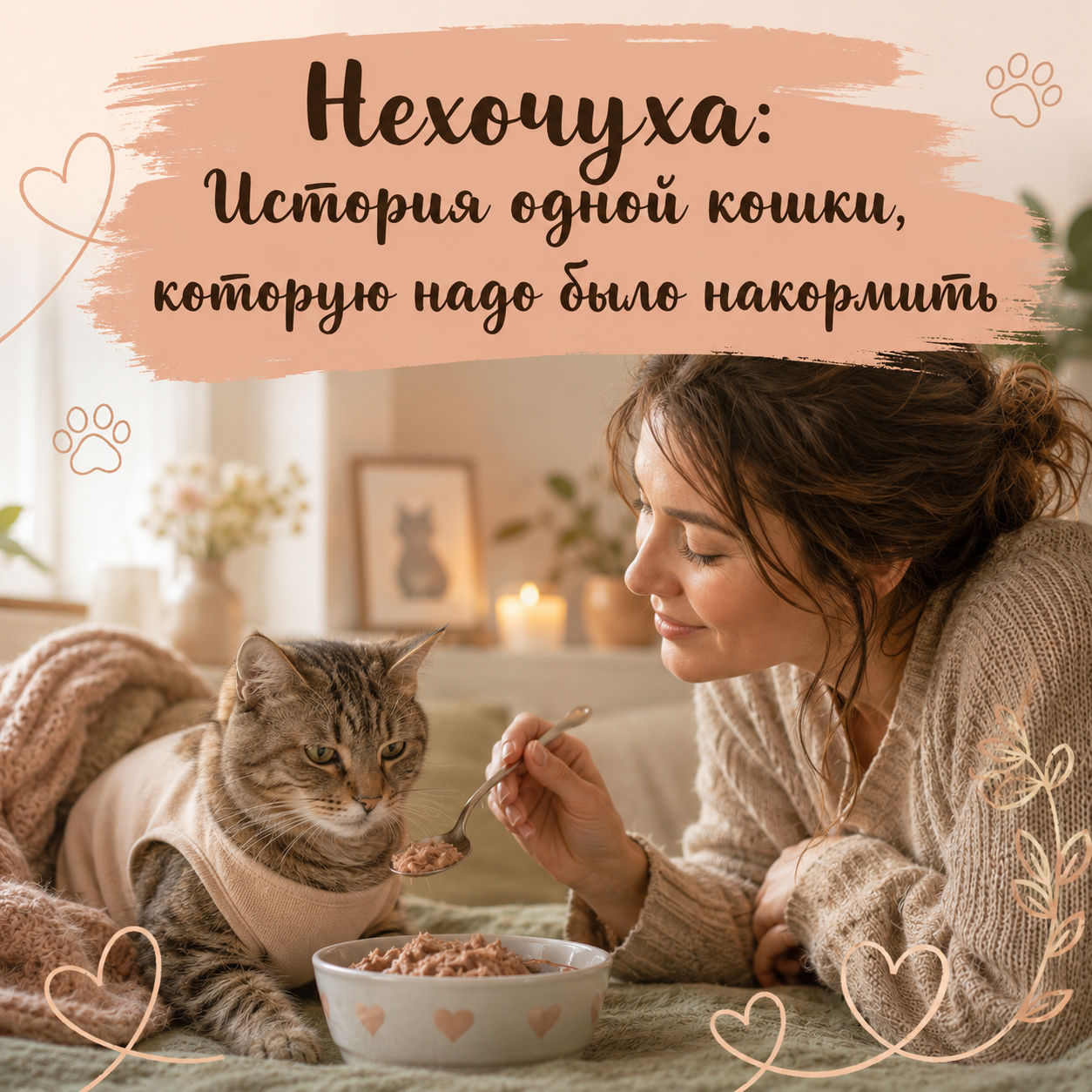 Нехочуха: История одной кошки, которую надо было накормить