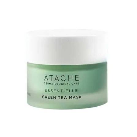 Відновлювальна заспокійлива маска ATACHE Essentielle Reafirming Mask Green Tea