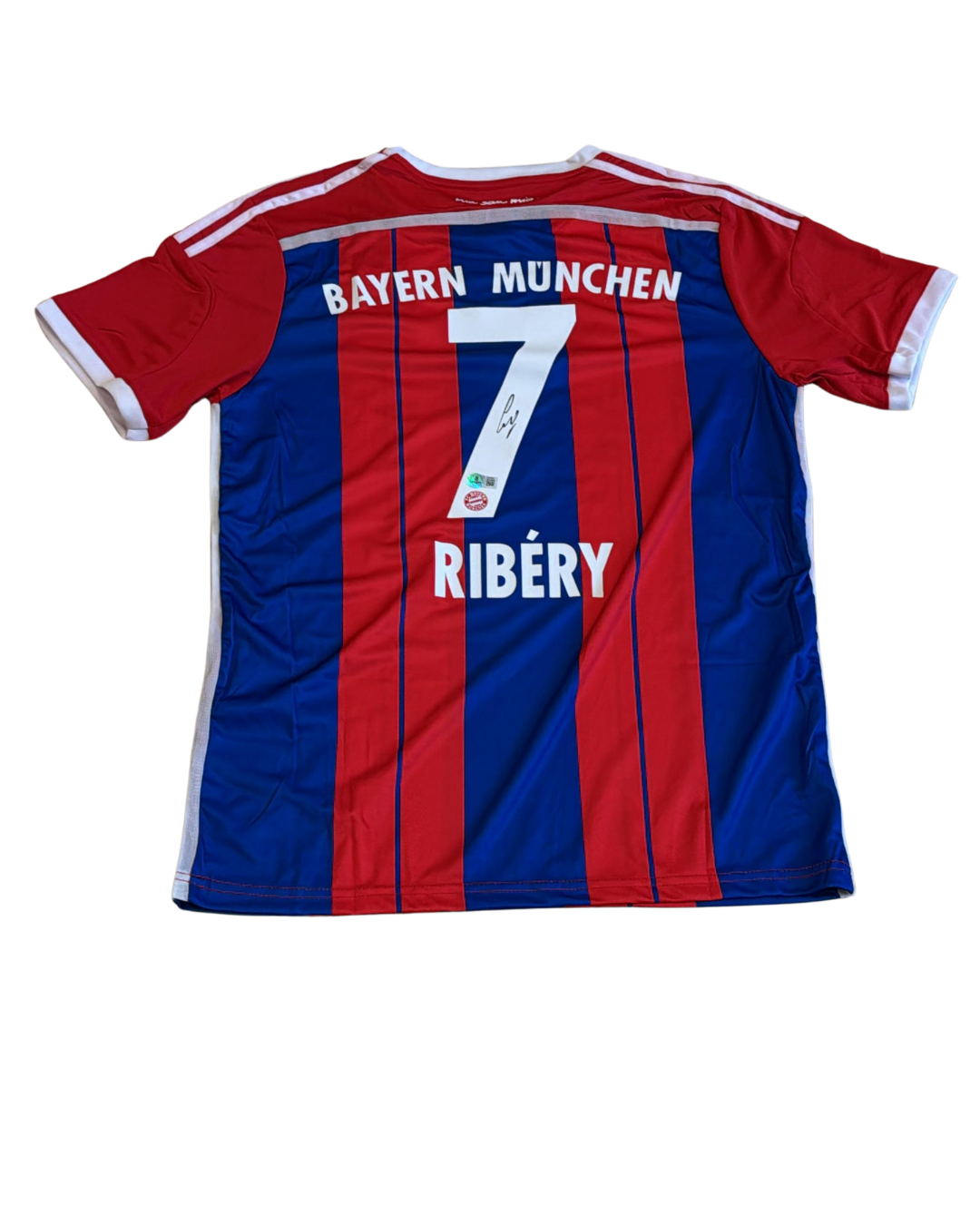 FRANK RIBÉRY JERSEY SIGNED CERTIFICADO BECKETT