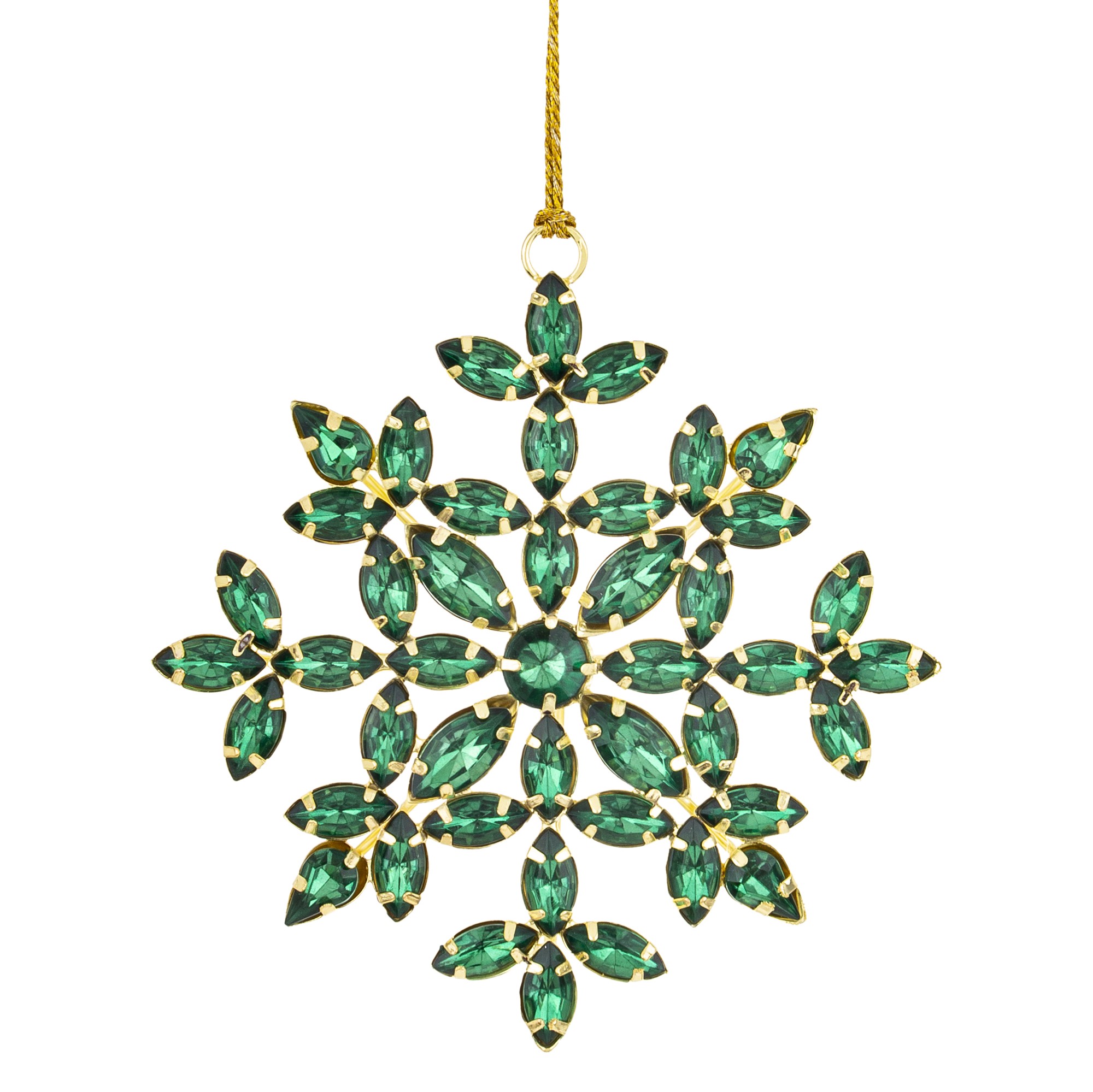 Новорічна прикраса 11x11x1см, стильний декор для святкової ялинки