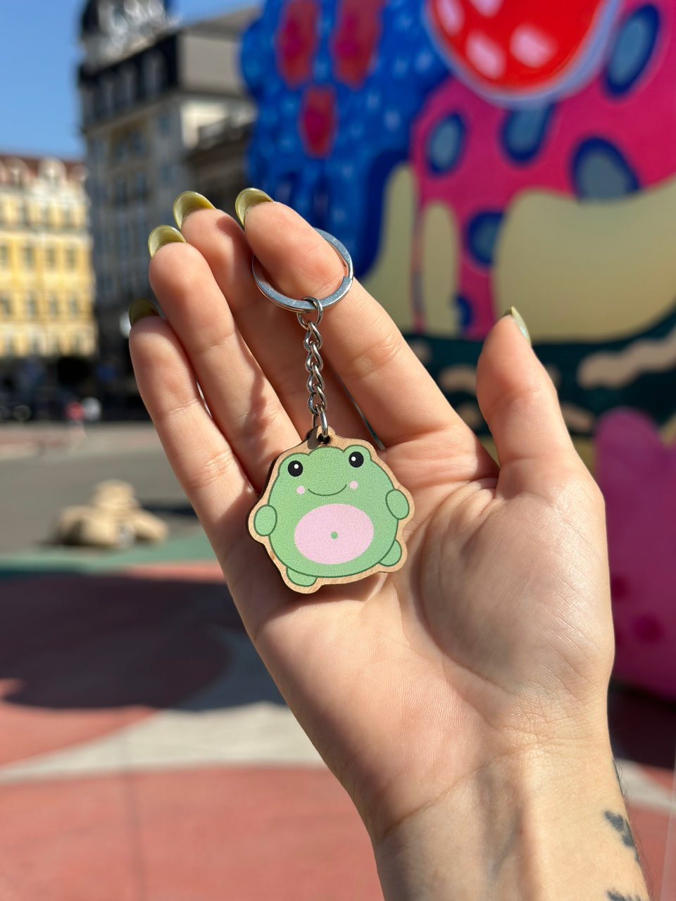 Брелок "Жабка"