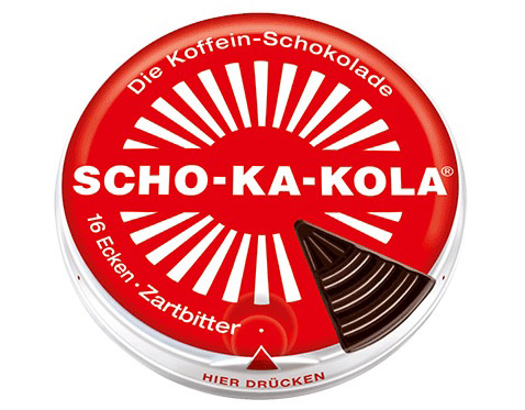 Scho-Ka-Kola чорний шоколад  з кофеїном