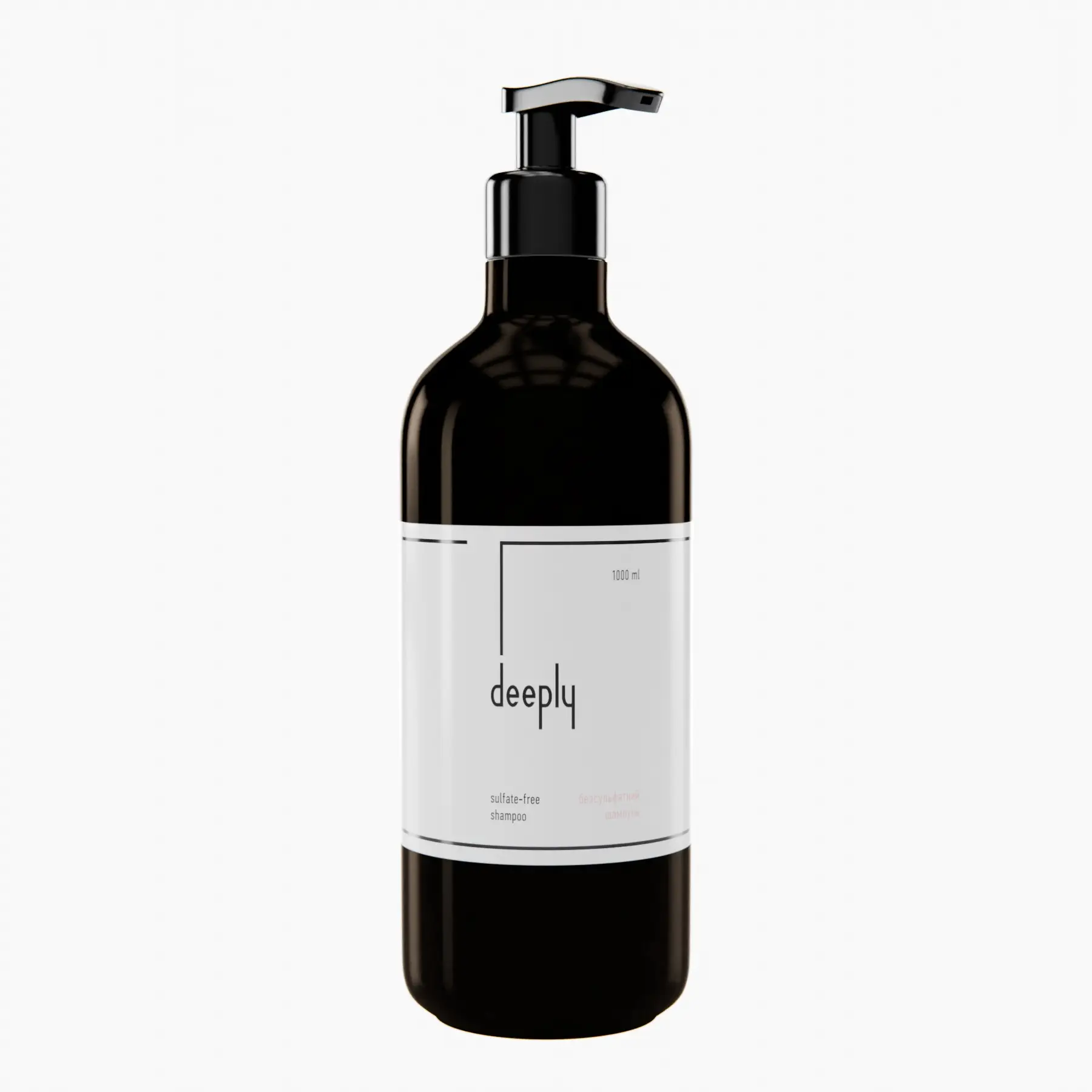 Безсульфатний шампунь deeply sulfate-free shampoo, 1000 ml