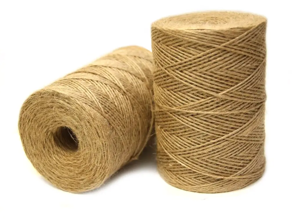 Нитка натуральна  0,2 кг 350 м джут