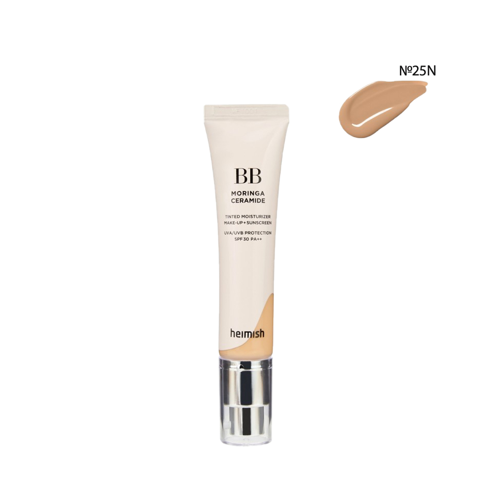 BB крем зволожувальний з керамідами Moringa Ceramide BB Cream SPF 30 PA++ (25N) Medium 30 g.