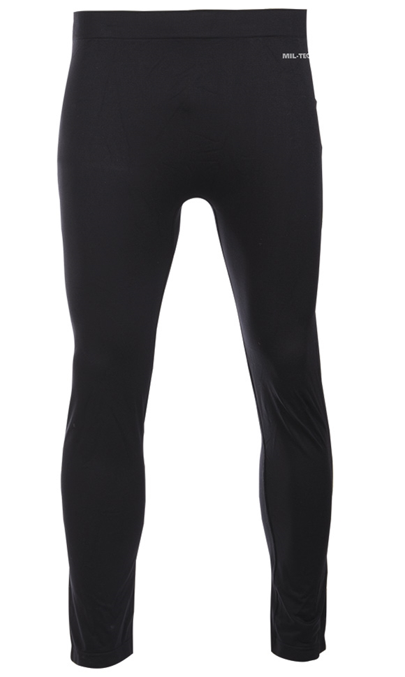 Термоактивні штани та кофта Mil-Tec Underwear чорного кольору