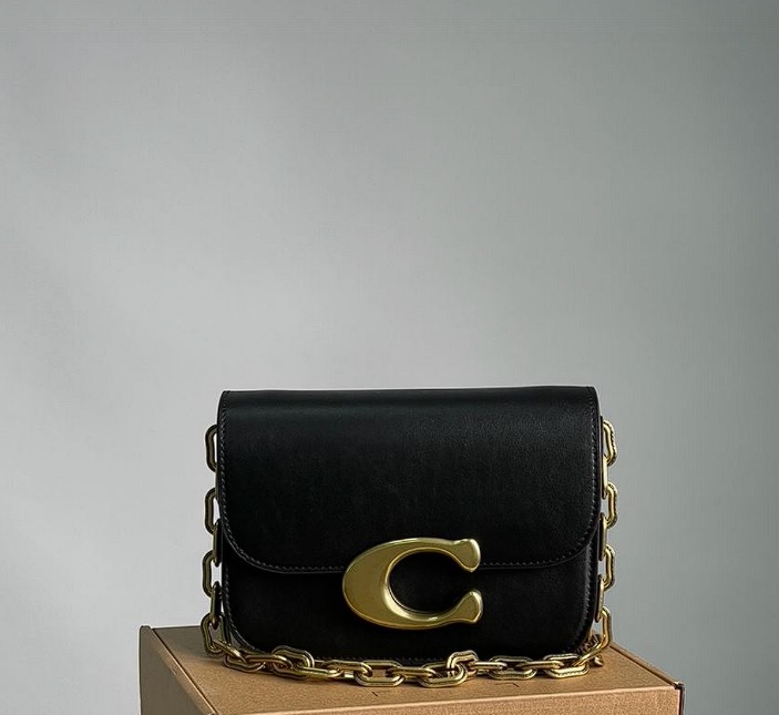 Coach Idol Bag Black/Gold