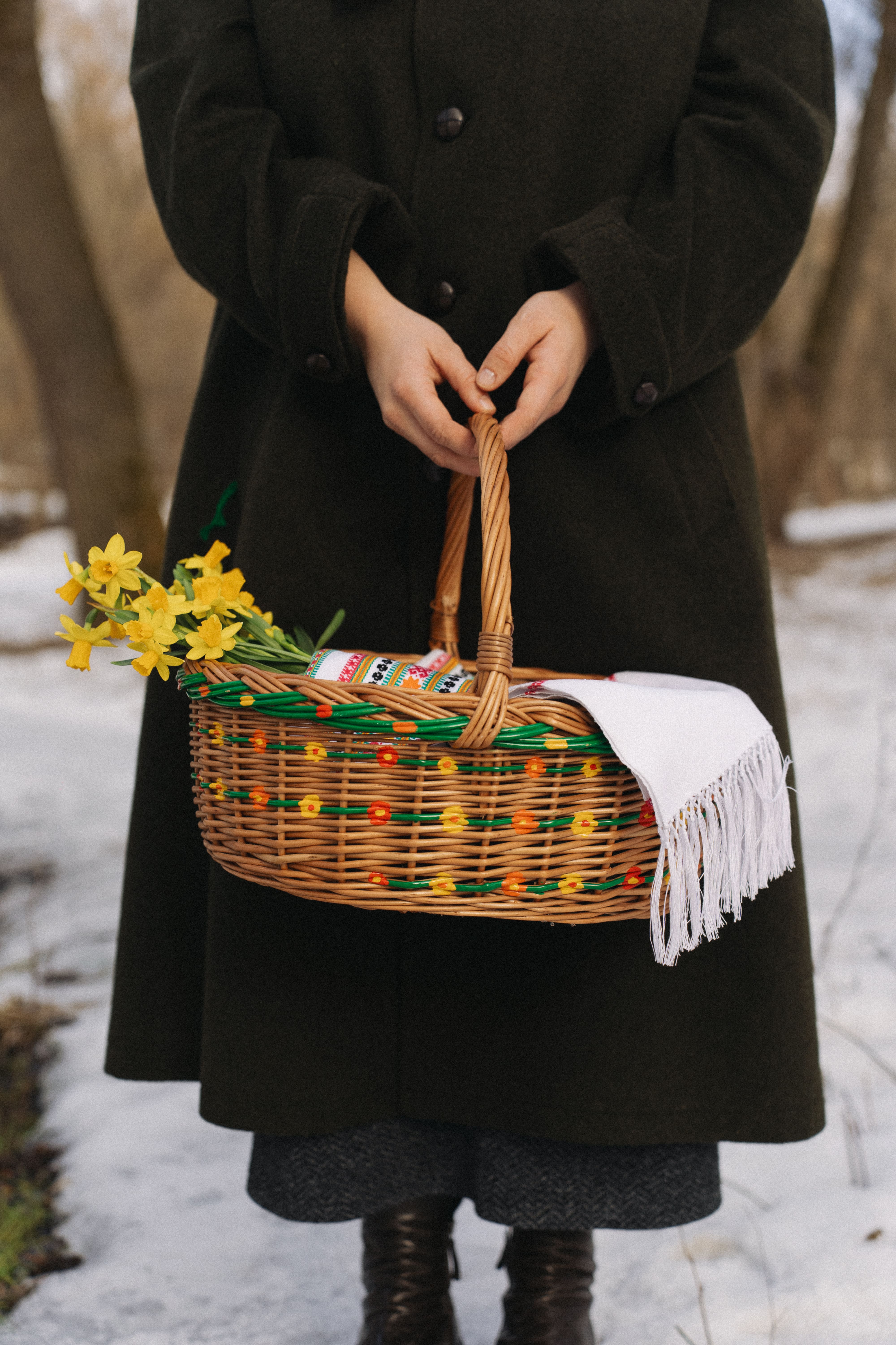 Великодній кошик, 40*35*15 см