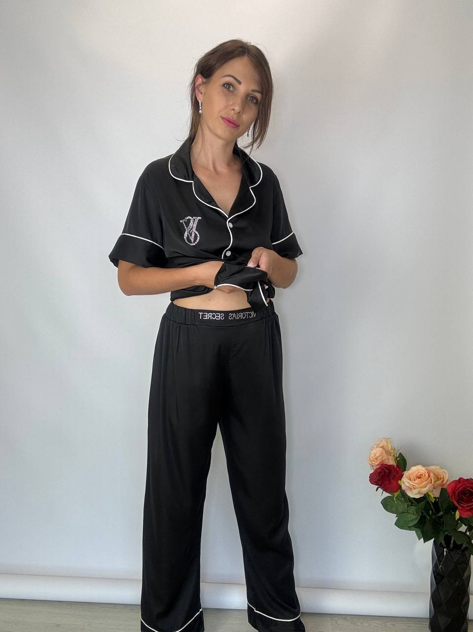 Жіноча піжама із шовку Victoria's Secret S / M / L / XL