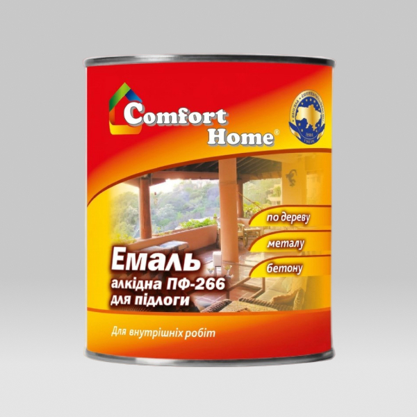 Емаль алкідна для підлоги ПФ-266 ТМ COMFORT HOME