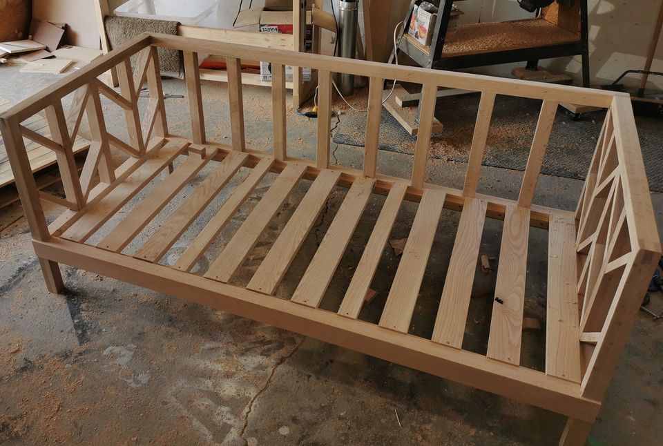Solid Oak Day Bed