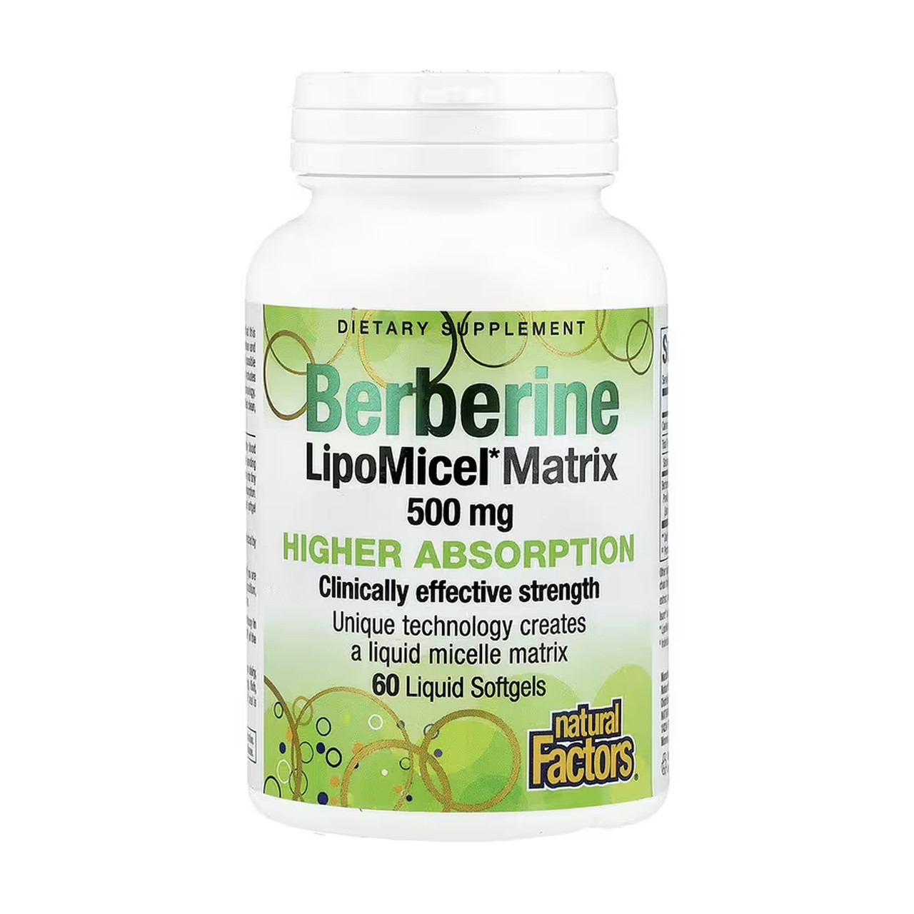 Berberine LipoMicel Matrix - 60 softgels