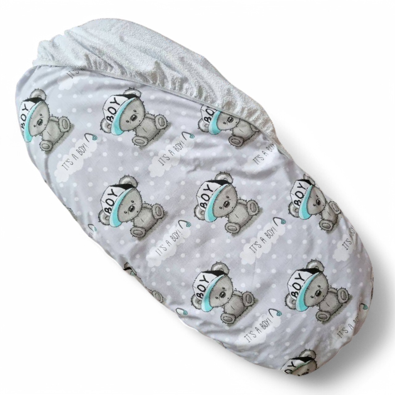 Непромокаюче простирадло в коляску 40 х 80 см It's A Boy