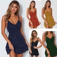 Lightweight Polka Dot Dress For Hot Humid Weather | Summer Beach Dress