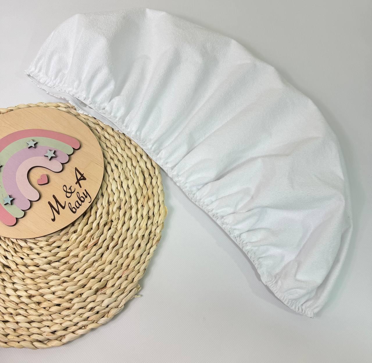 Непромокальний наматрацник для коляски : простирадло на резинці з мембрани 35×75 см и 40×80 см