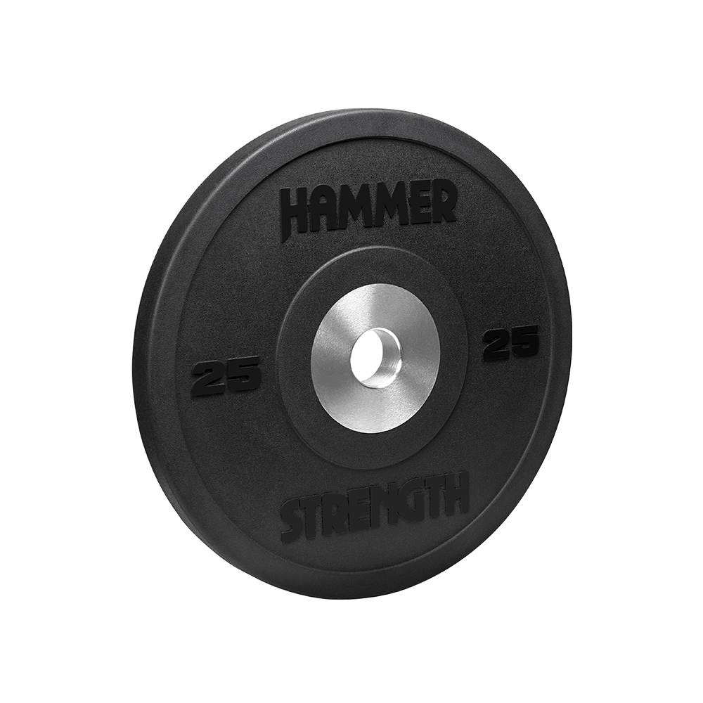 Диск з гумовим покриттям бамперований Hammer Strength