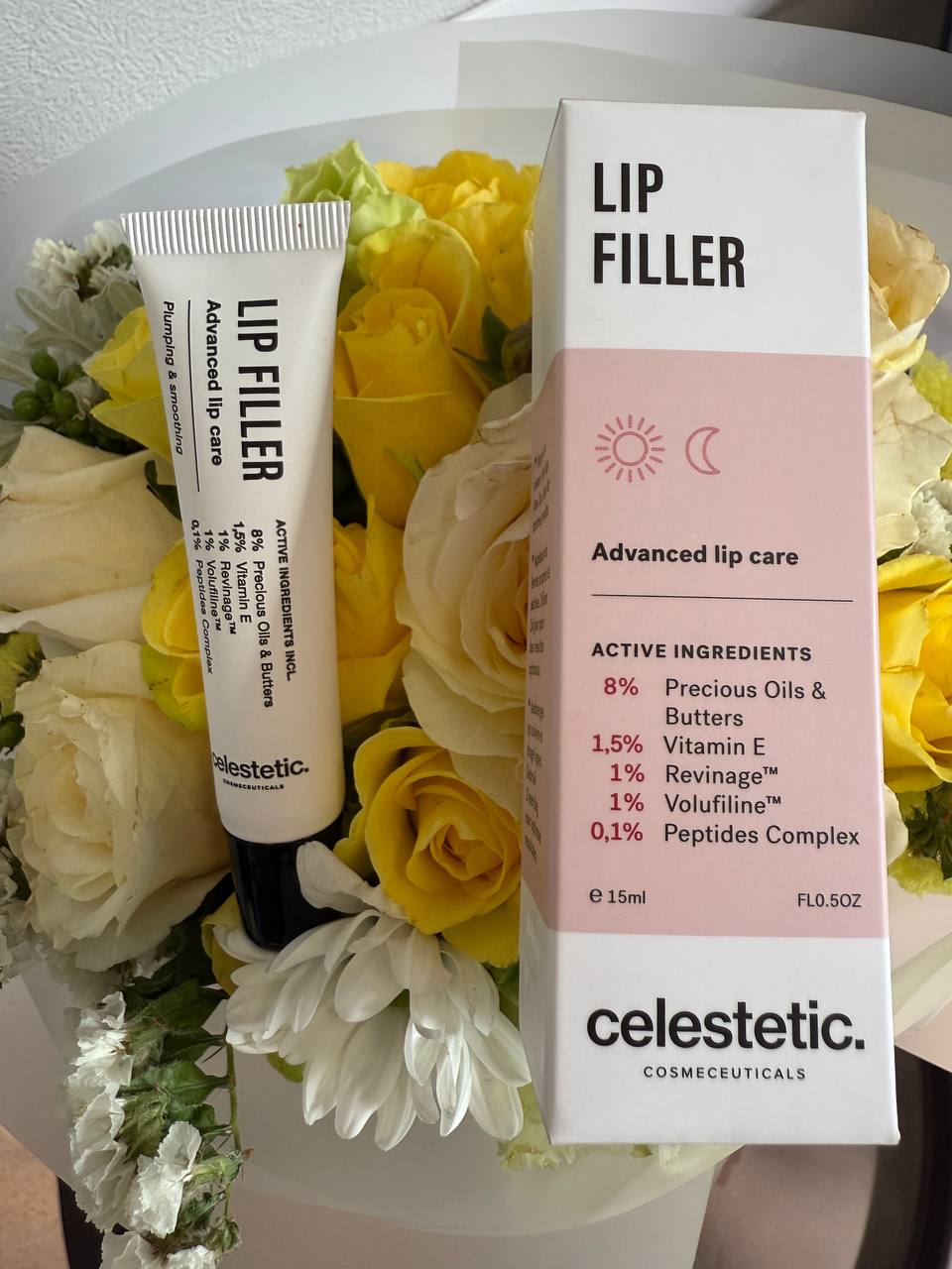 Бальзам для губ LIP FILLER від Celestetic ботекс ефект